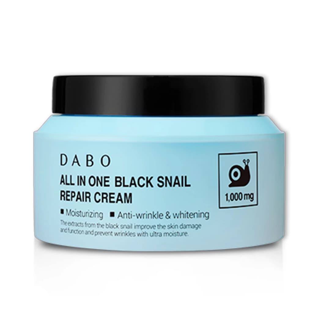 Dabo All In One Black Snail Repair Cream for Skin Repair &amp; Glow