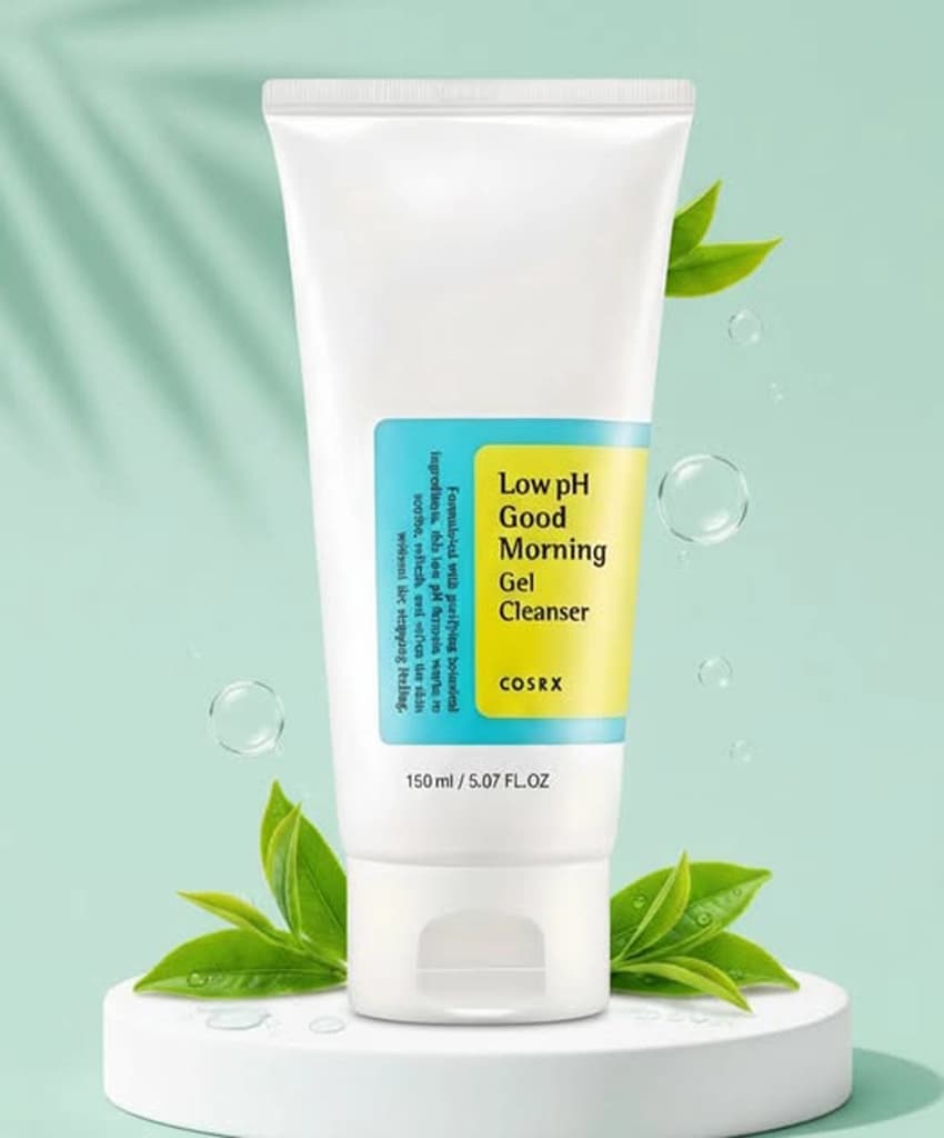 COSRX Low pH Good Morning Gel Cleanser-Best for Acne-Prone Skin