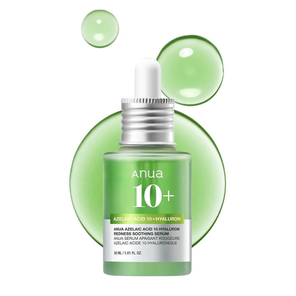 Anua Azelaic Acid 10 Hyaluron Redness Soothing Serum 30ml for sensitive skin