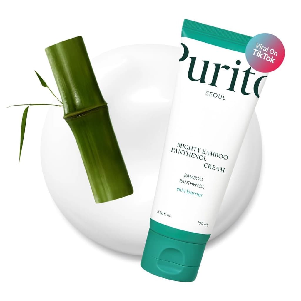 Purito Mighty Bamboo Panthenol Cream 100 ml barrier repair moisturizer