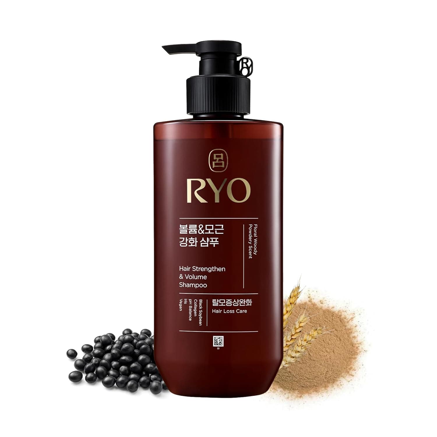 Ryo Hair Strengthen & Volume Shampoo 480 ml for weak hair