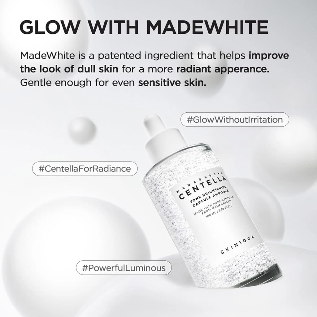 SKIN1004 Madagascar Centella Tone Brightening Capsule Ampoule Texure