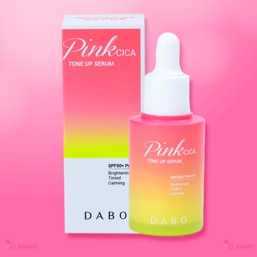 Dabo Pink Cica Tone Up Serum 30g original Korean brightening serum in Bangladesh