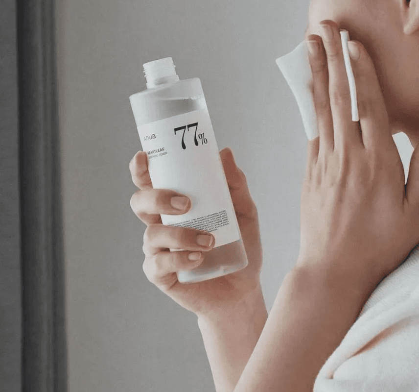 Dabo Pink Cica Tone Up Serum before after brightening effect