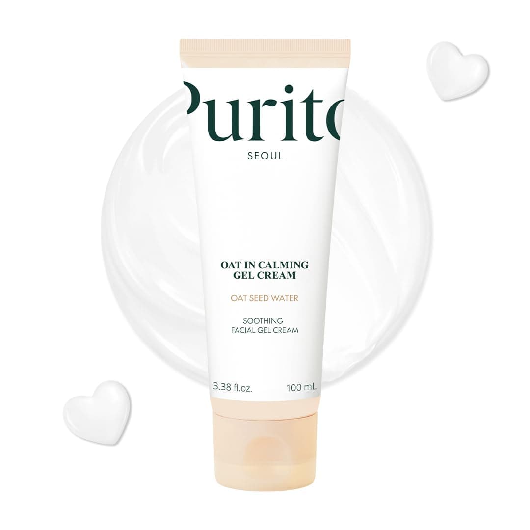 Purito Oat In Calming Gel Cream 100ml Korean Moisturizer for Sensitive Skin