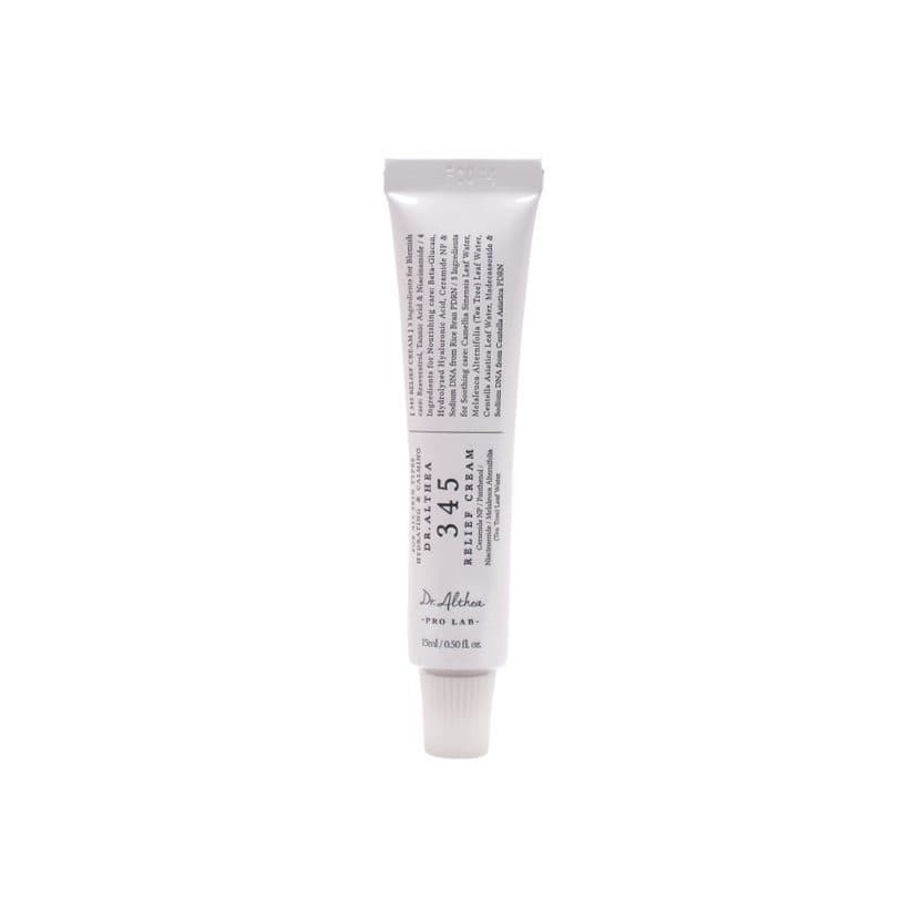 Dr.Althea 345 Relief Cream | Moisturizer for Soothing Recovery and Blemish Care with PDRN & Niacinamide | Korean Vegan Skin Care for All Skin Types (15ml / 50ml)
