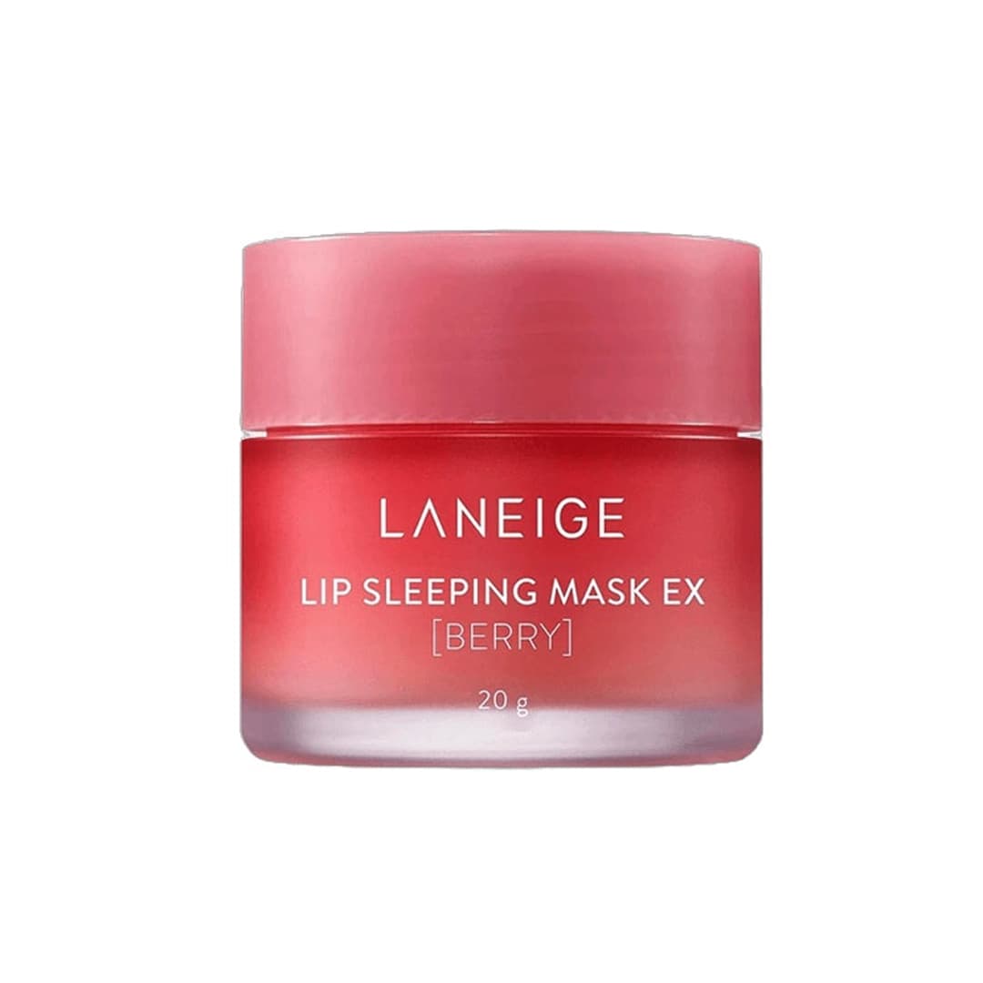 Laneige Lip Sleeping Mask EX Berry 20g jar with applicator spatula