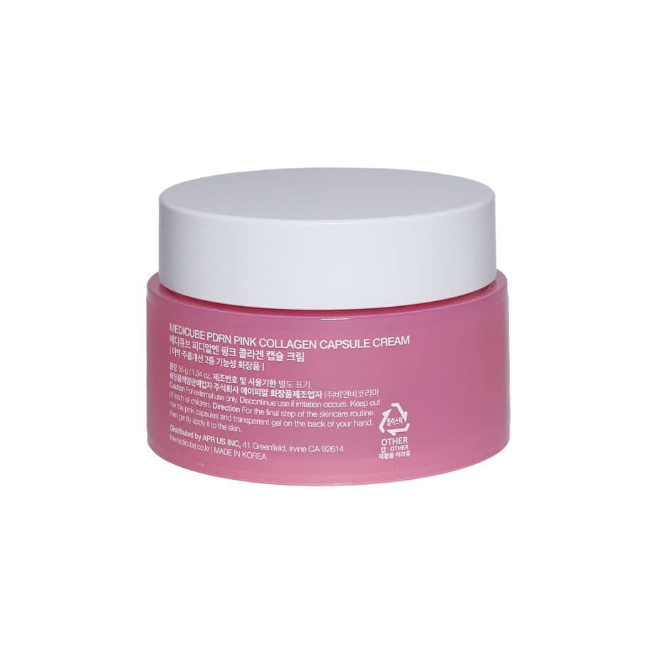 Medicube PDRN Paink Collagen Capsule Cream 55g Korean brightening and skin repair cream in Bangladesh
