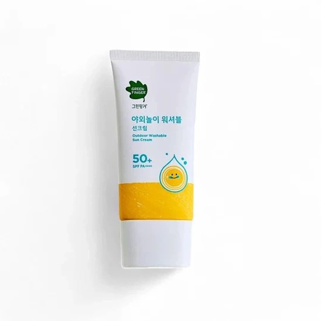 Green Finger Outdoor Sun Cream Power Block SPF50+ PA+++ 80ml – Korean Mineral Sunscreen
