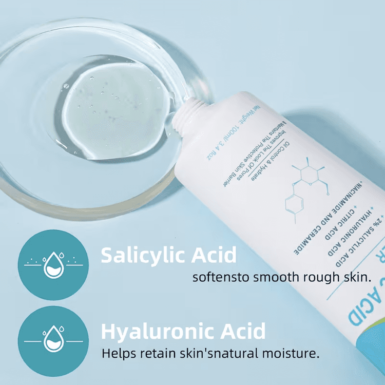 Salicylic Acid Cleanser Hyaluronic Niacinamide Ceramide Bangladesh