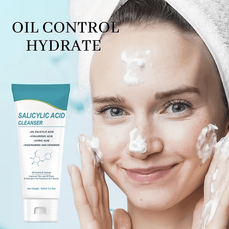 Salicylic Acid Cleanser Hyaluronic Niacinamide Ceramide Bangladesh