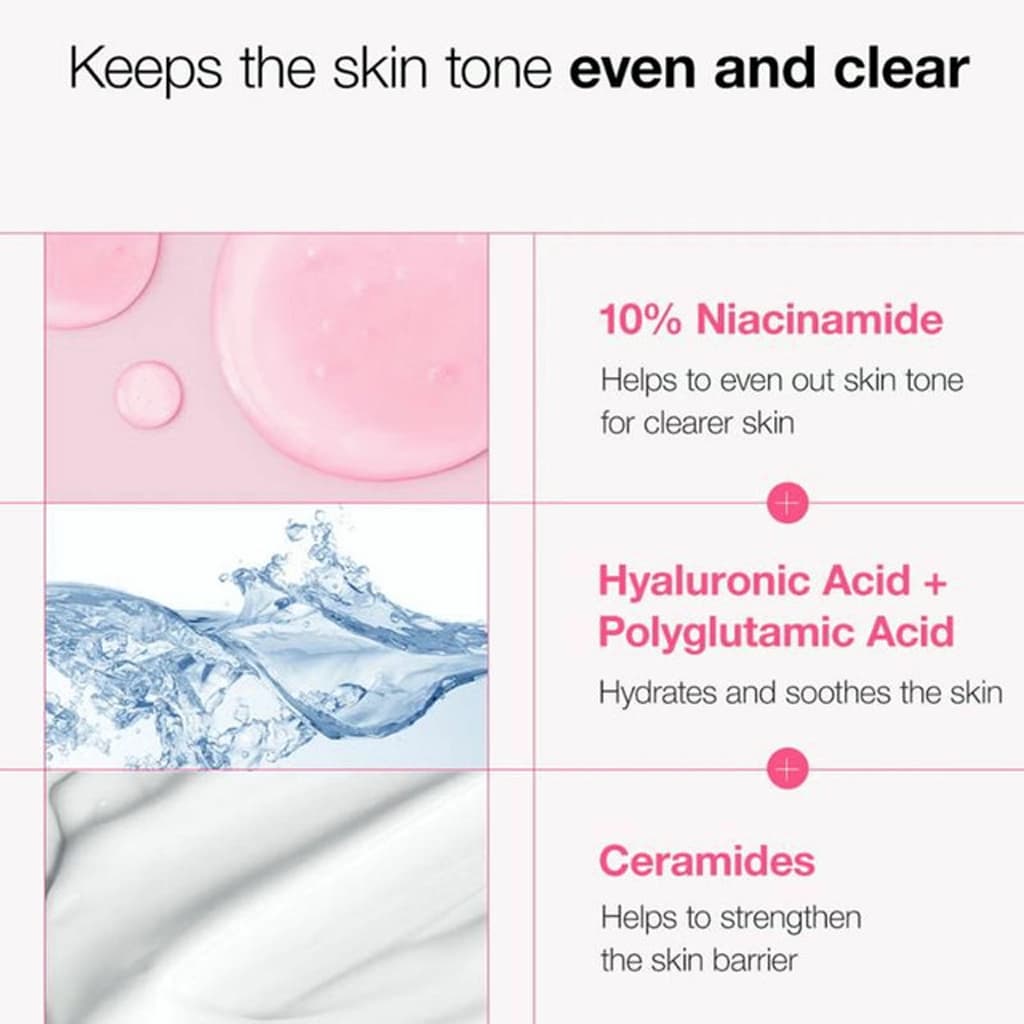 ANUA Niacinamide 10% and TXA 4% ingredients for dark spot reduction